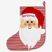 kerststaart met kerststaart grote kerstsok (Achterkant)