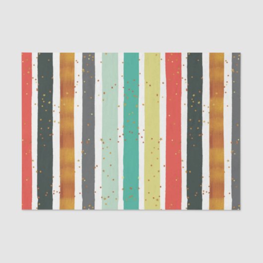 kerststaarten met gouden ruggen tissuepapier (Voorkant)