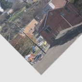 Kerststad decoraties, Tissue Paper Tissuepapier (Detail)