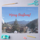 Kerststad decoraties, Tissue Paper Tissuepapier (Craft)