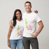 Kerststad T-shirt (Unisex)