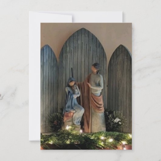 Kerststal  (Voorkant)