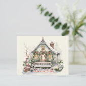 kerststal briefkaart (Staand voorkant)