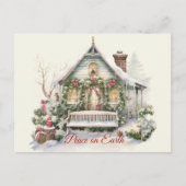 kerststal briefkaart (Voorkant)