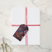Kerststal cadeautag cadeaulabel (Met Touw)