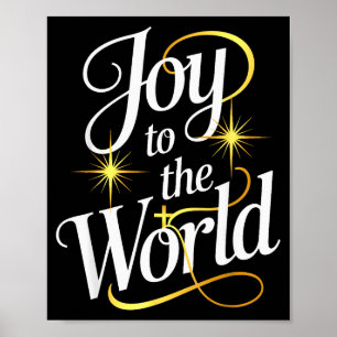 Kerststal Christelijke Geboorte Van Jezus Blijdsch Poster