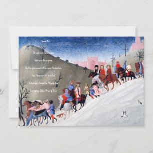 Kerststal Feestdagenkaart