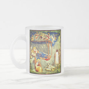 Kerststal Geboorte van Jezus Matglas Koffiemok