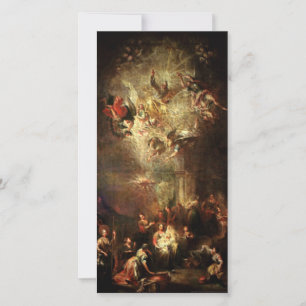 Kerststal Geschenken voor Kerstmis Feestdagenkaart
