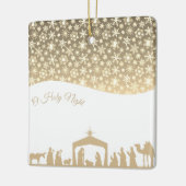 Kerststal Keramisch Ornament (Links)