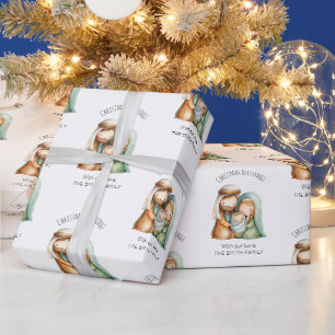 Kerststal Kerstcadeau Verpakkings Papier
