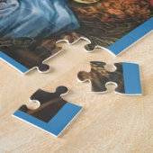 Kerststal Legpuzzel (Zijkant)