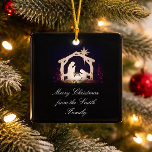 Kerststal Merry Christmas Keramische Kerstbal Keramisch Ornament