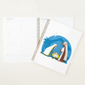 Kerststal met Maria Jozef en Baby Jezus Planner (Display)