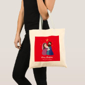 Kerststal Tote Bag (Voorkant (product))