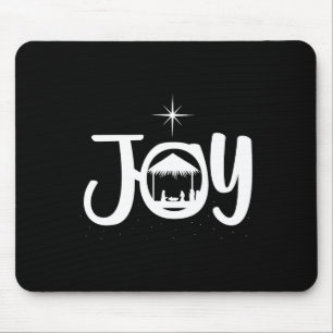 Kerststal van Jezus Christus Cool Kerstkleding  Muismat