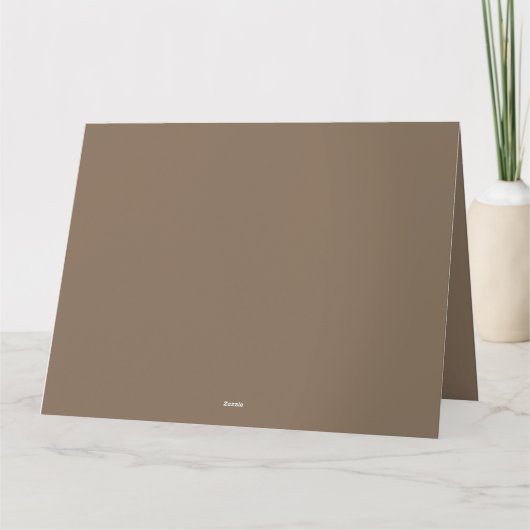 Kerststallandschap met winterbloemen kaart (Achterkant)