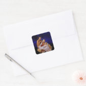 Kerststalplein Stickers (Envelop)