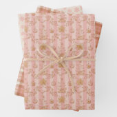 kerststapelpapier met onmiddellijke verpakking Vla Inpakpapier Vel (In situ)