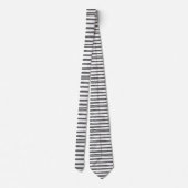 kerststapes Necktie Stropdas (Achterkant)