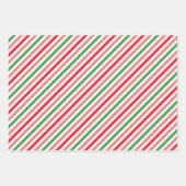  kerststapes Trio Inpakpapier Vel (Voorkant)