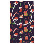 kerststemming klein cadeauzakje (Achterkant)