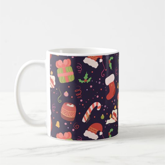 kerststemming koffiemok (Links)