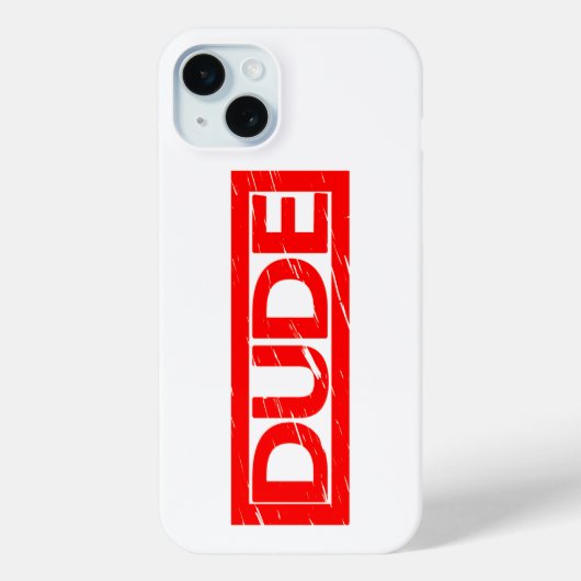 Kerststempel Case-Mate iPhone Case (Achterkant)