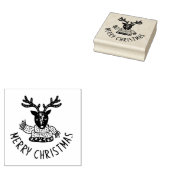 KERSTSTEMPEL - Christmas RENDIER Stamp Rubberstempel (Gestempeld)