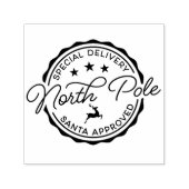 Kerststempel Speciale levering Sinterklaas Stamp Zelfinktende Stempel (Design)