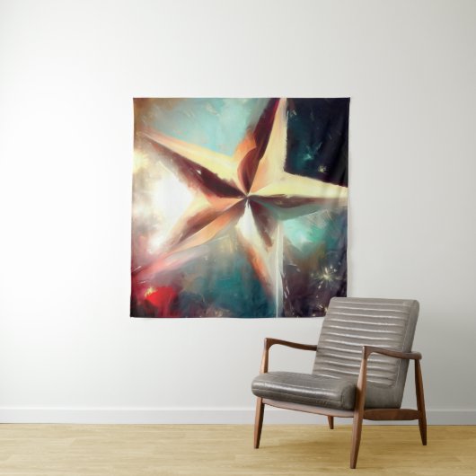 Kerstster 2 wandkleed (In Situ (horizontaal))