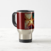 Kerstster 3 reisbeker (Voorkant links)