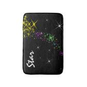 kerstster badmat (Voorkant Verticaal)