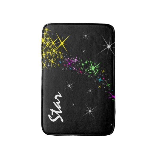 kerstster badmat (Voorkant Verticaal)