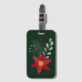 Kerstster Bagagelabel (Voorkant (verticaal))