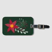 Kerstster Bagagelabel (Voorkant (horizontaal))