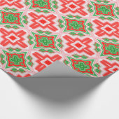 kerstster cadeaupapier (Hoek)