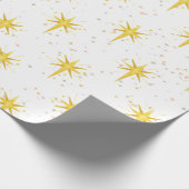 kerstster cadeaupapier (Hoek)
