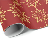 kerstster cadeaupapier (Rol Hoek)