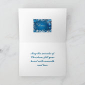 Kerstster Feestdagen Kaart (Binnen)