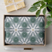 Kerstster Groen Goud Luxe Patroon Tissuepapier (Geschenk)