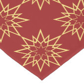 kerstster korte tafelloper (Hoek)