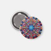 KERSTSTER MAGNEET (Voorkant / Achterkant)