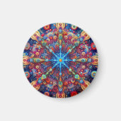 KERSTSTER MAGNEET (Voorkant)