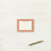 Kerstster Quilt Post-it® Notes (Op bureau)