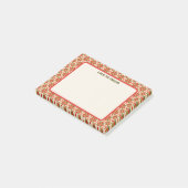 Kerstster Quilt Post-it® Notes (Schuin)
