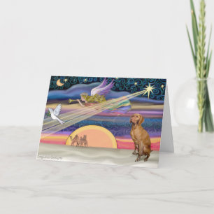 Kerstster - Viszla 1 Feestdagen Kaart