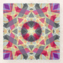 Kerstster Winter Grijs Paarse Rood Geel