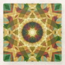 Kerstster Winter Groene Herfst Bruin Goud Geel