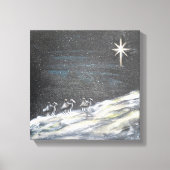 Kerststercanvas afdrukken (Voorkant)
